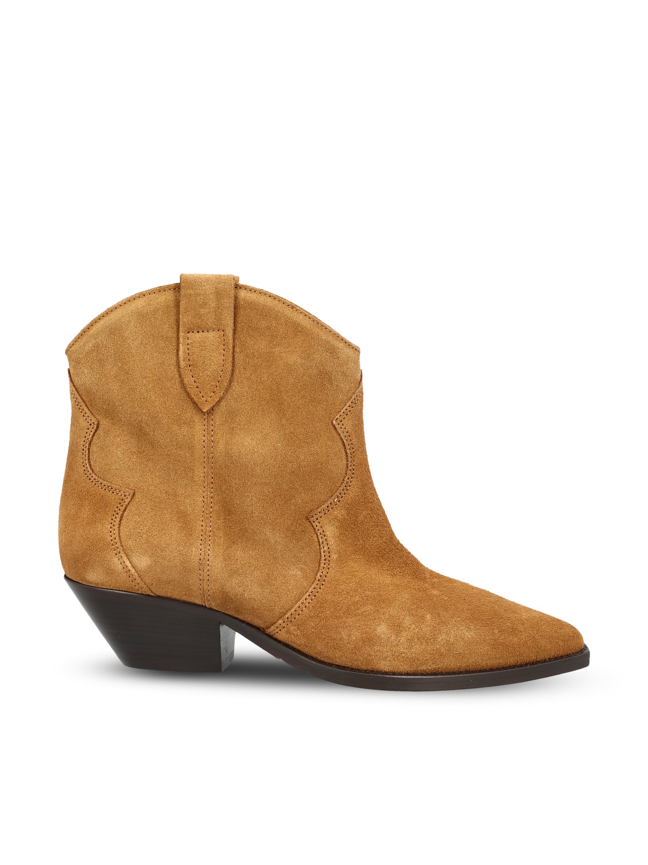 Isabel Marant Stivali da cowboy in pelle di vitello scamosciata