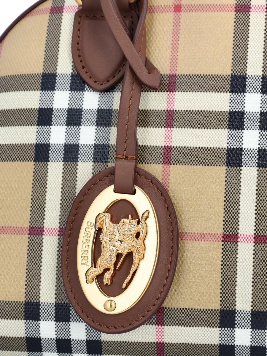Burberry Borsa realizzata in cotone., view 4