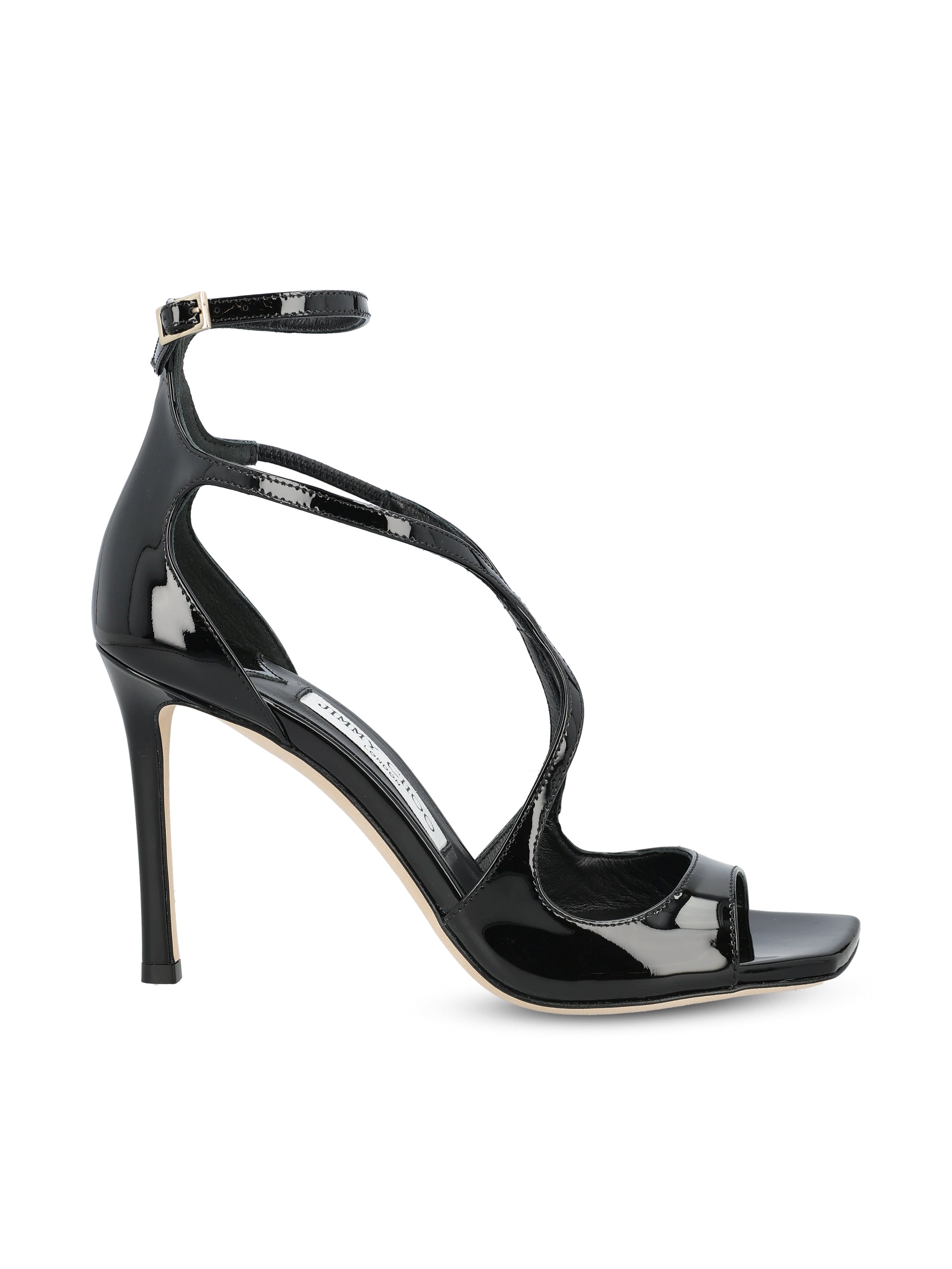 Jimmy Choo Sandali in pelle verniciata.