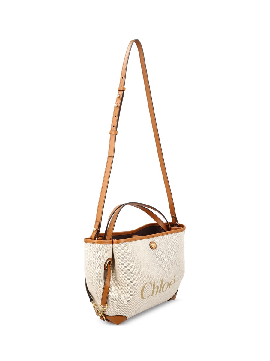 Chloé Borsa realizzata in cotone., view 3