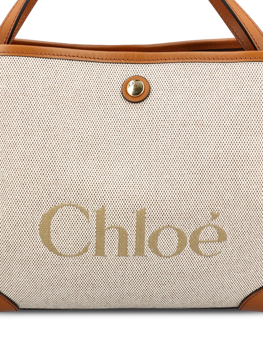 Chloé Borsa realizzata in cotone., view 4