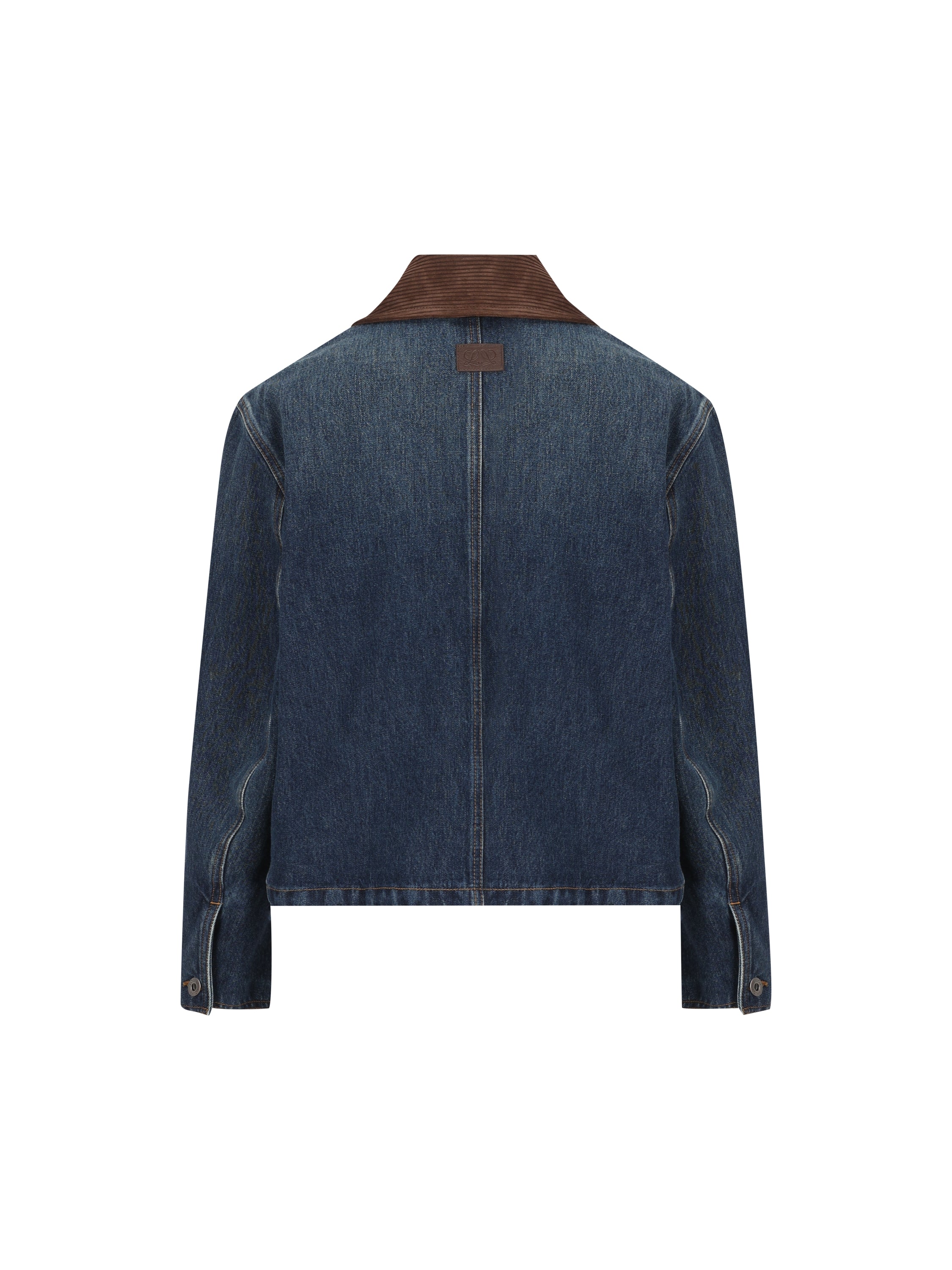 Loewe Parka in denim di cotone, view 2