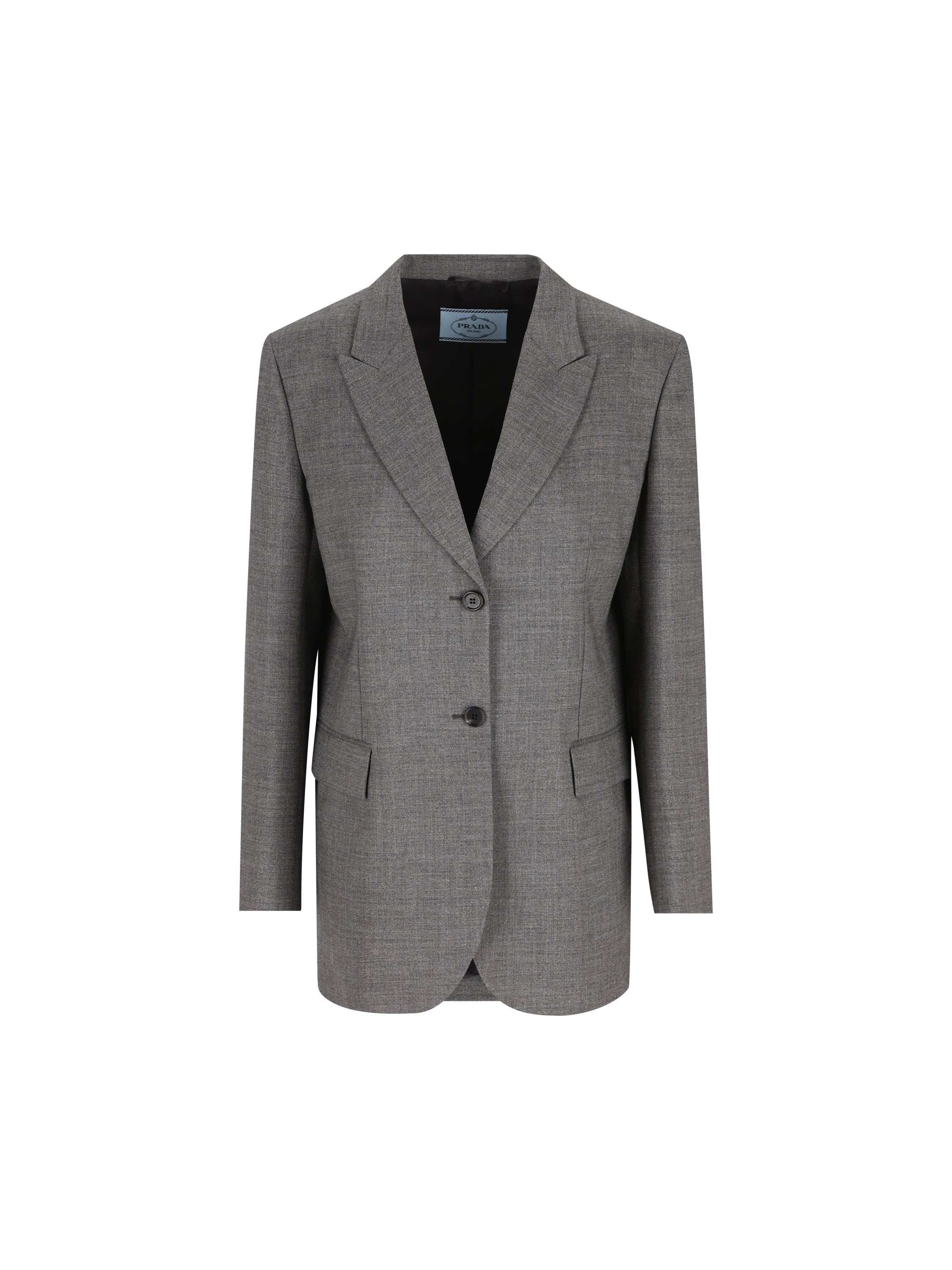 Prada Giacca realizzata in mohair e lana vergine.