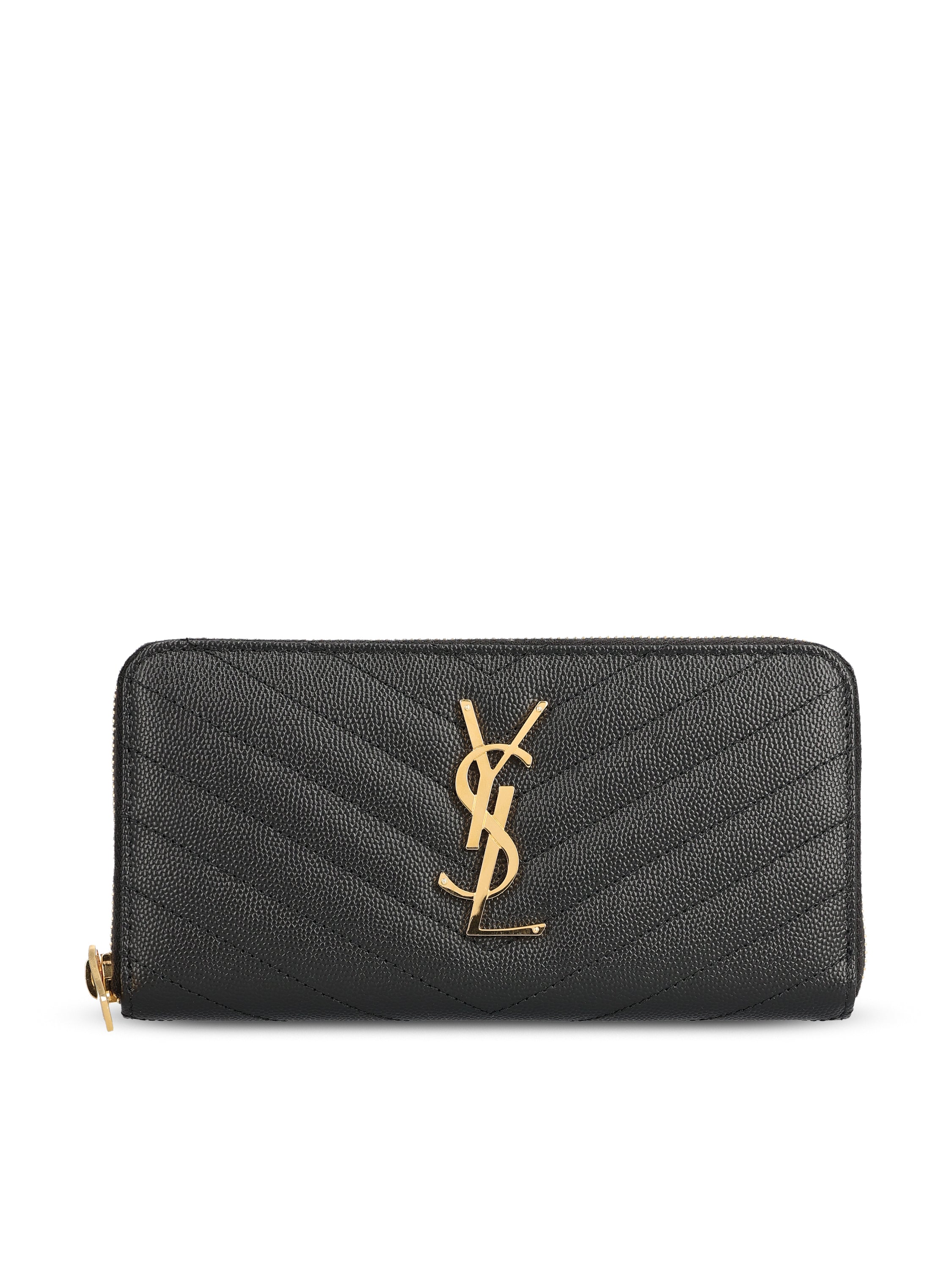 Saint Laurent Portafoglio realizzato in pelle.