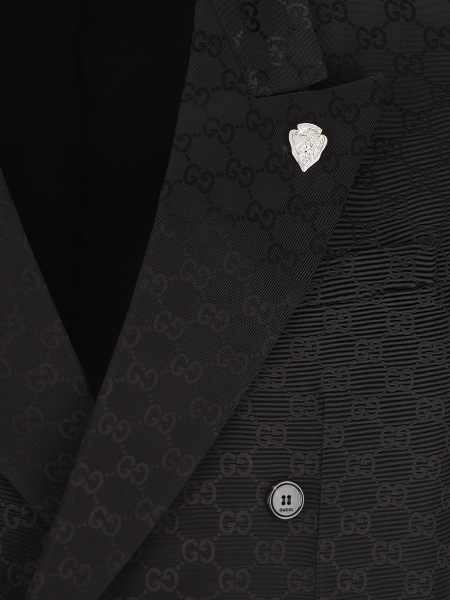 Gucci Giacca in cotone e viscosa., view 3