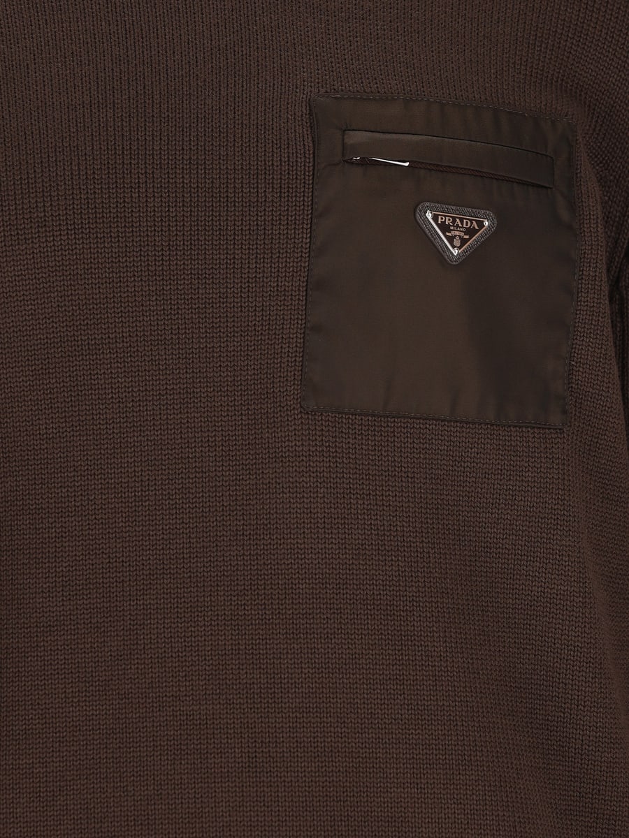Prada Maglia realizzata in lana, view 3