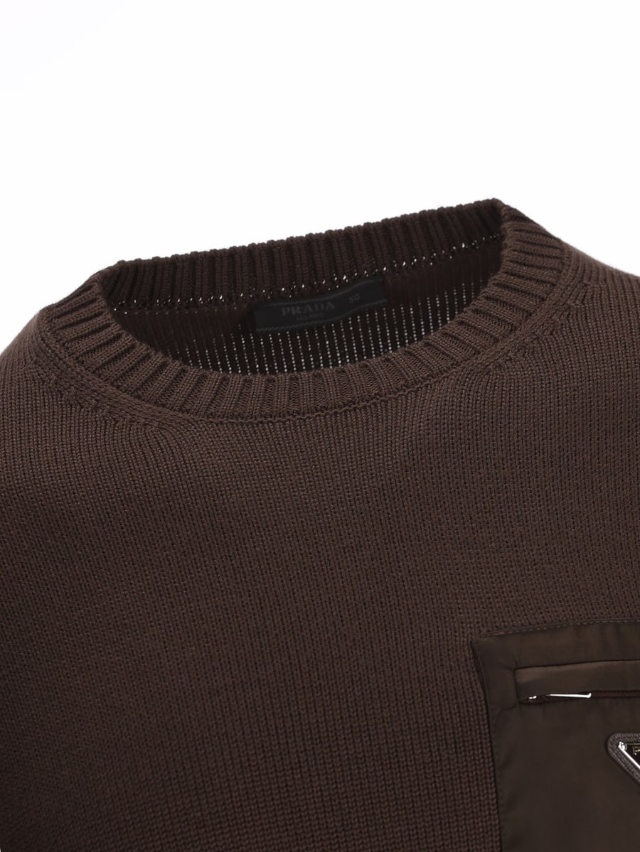 Prada Maglia realizzata in lana, view 4