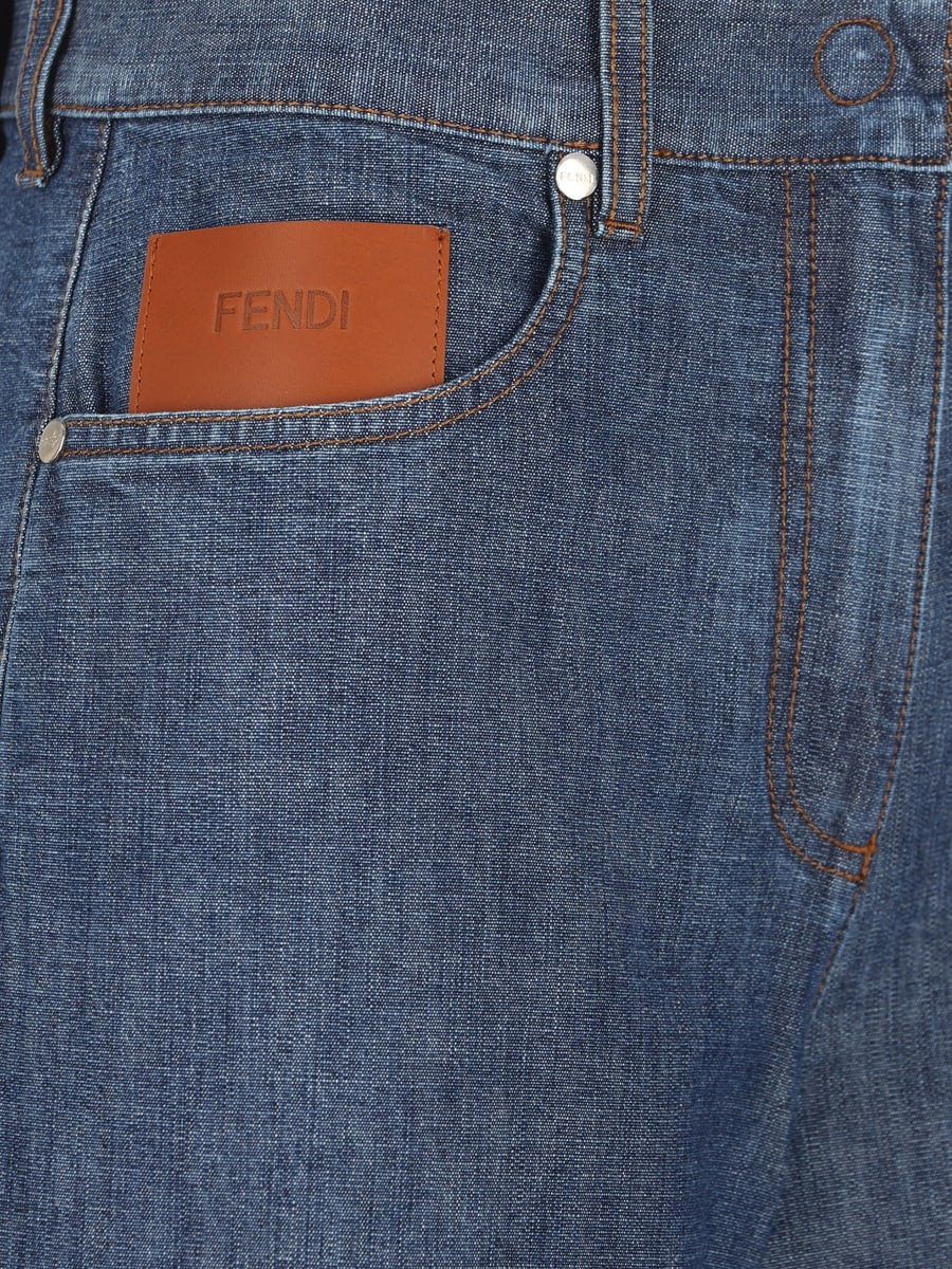 Fendi Pantaloni in cotone., view 3