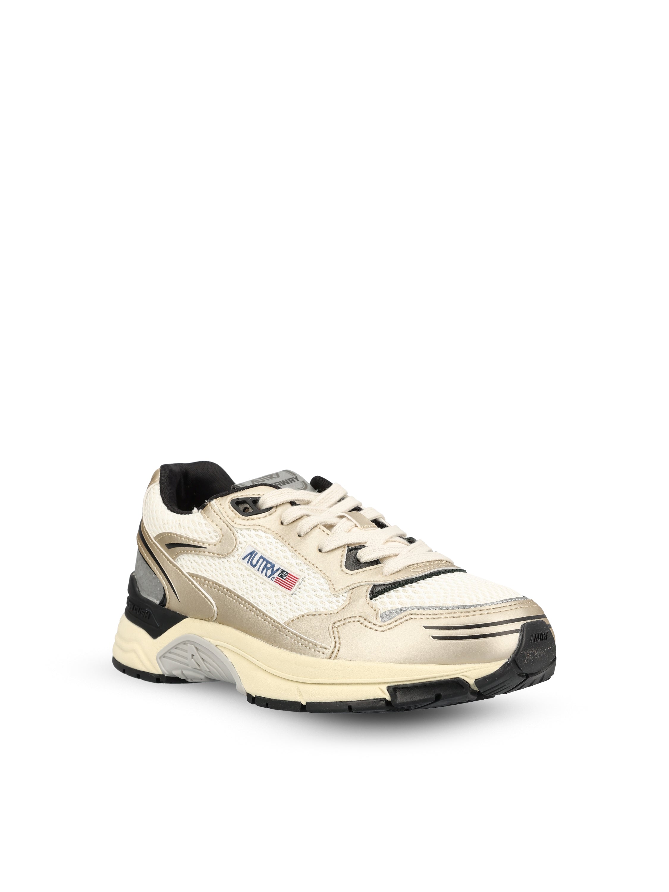Autry Sneakers realizzate in pelle e mesh., view 2