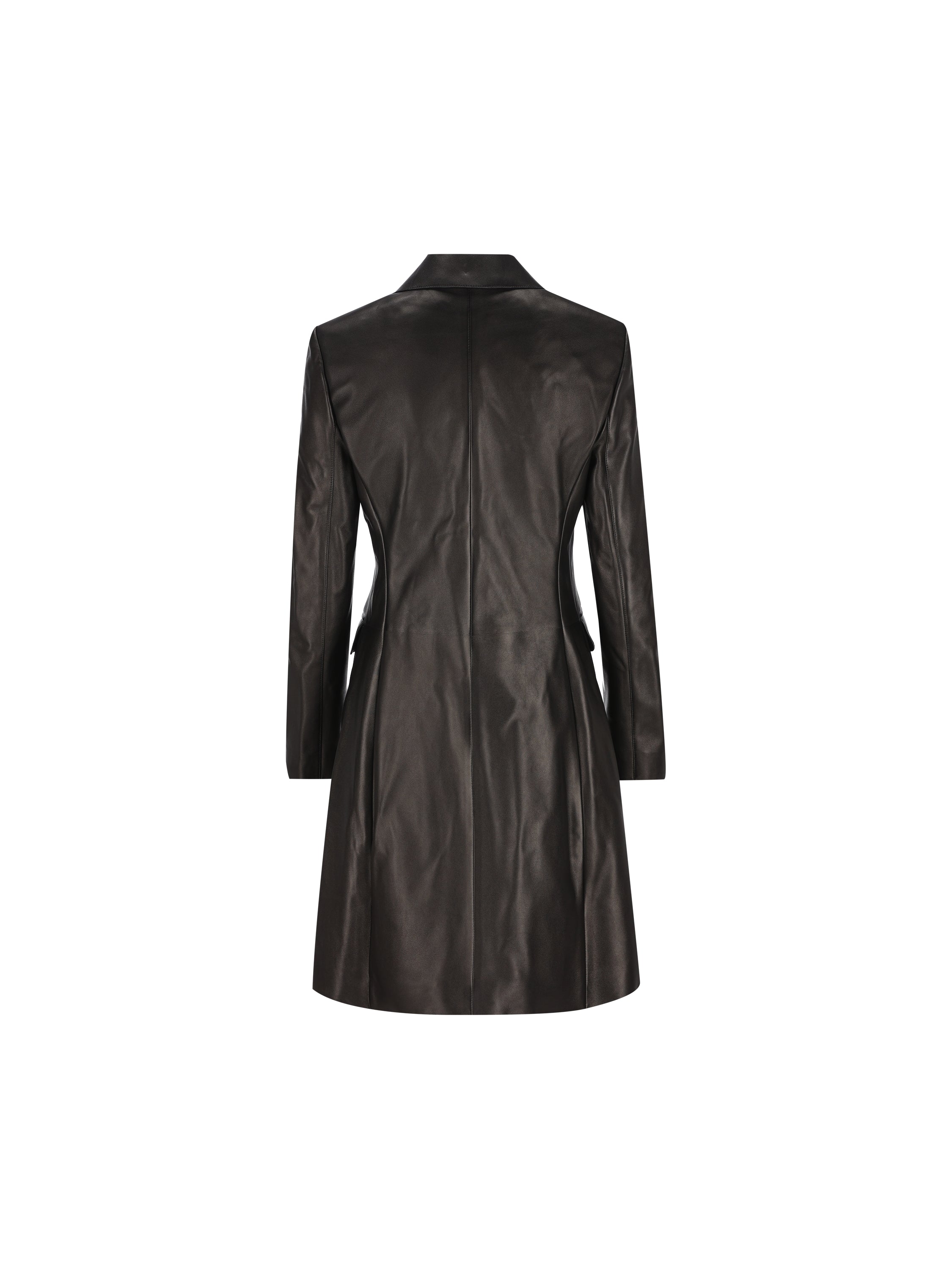 Gucci Cappotto realizzato in pelle., view 2