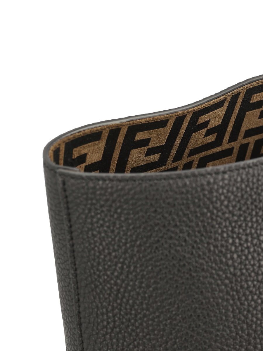 Fendi Borsa realizzata in cuoio., view 4