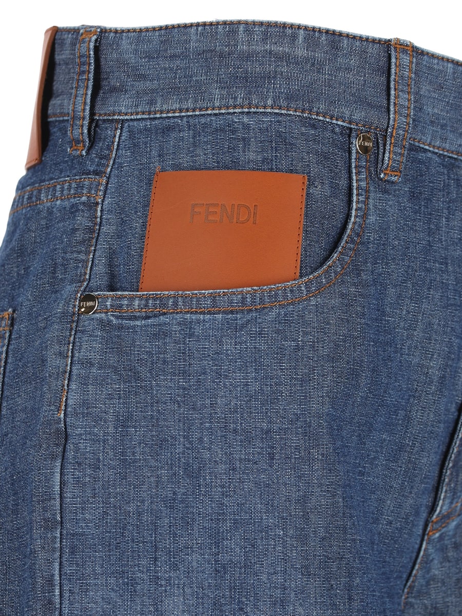 Fendi Shorts realizzati in cotone., view 3