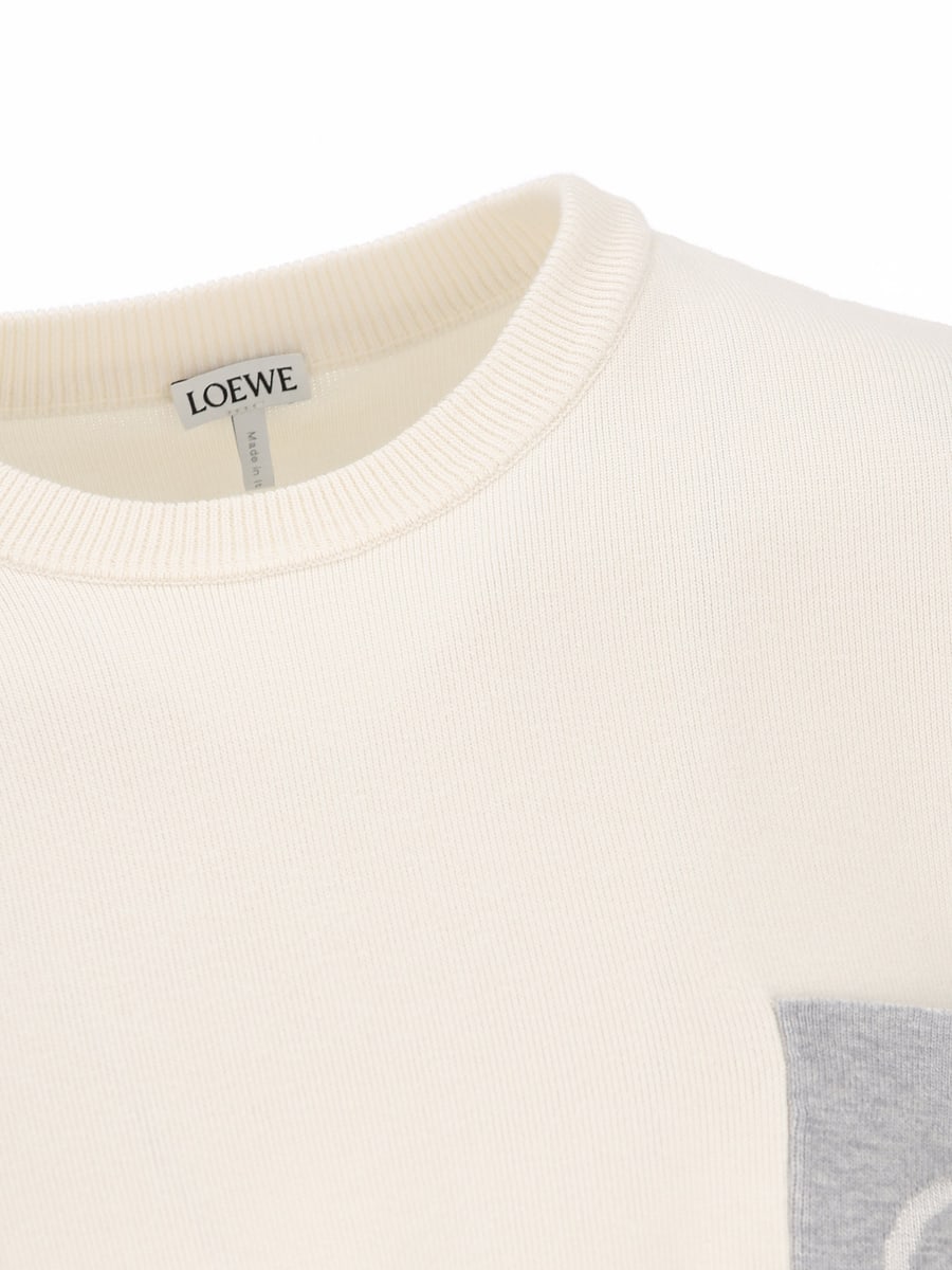 Loewe Maglia in misto cotone, view 3