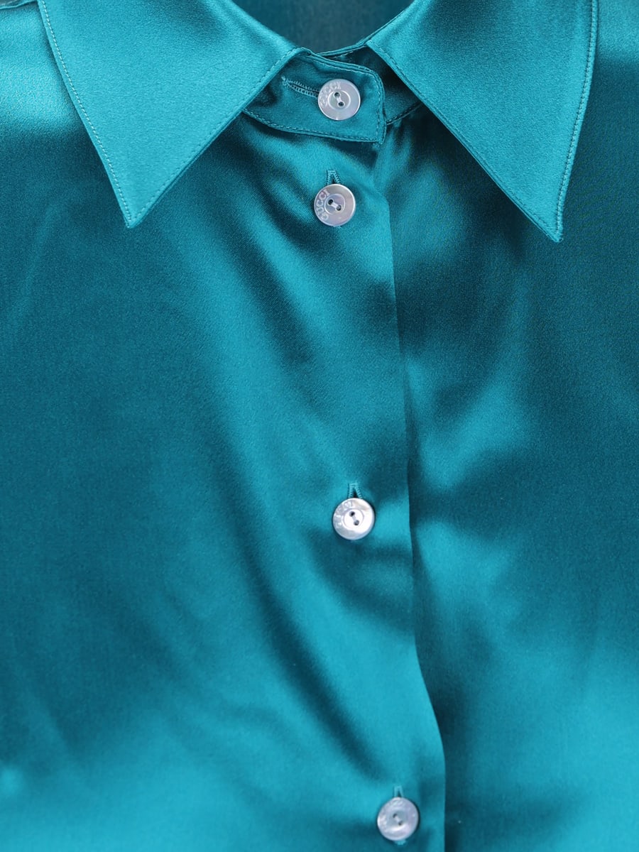 Gucci Camicia realizzata in seta., view 4