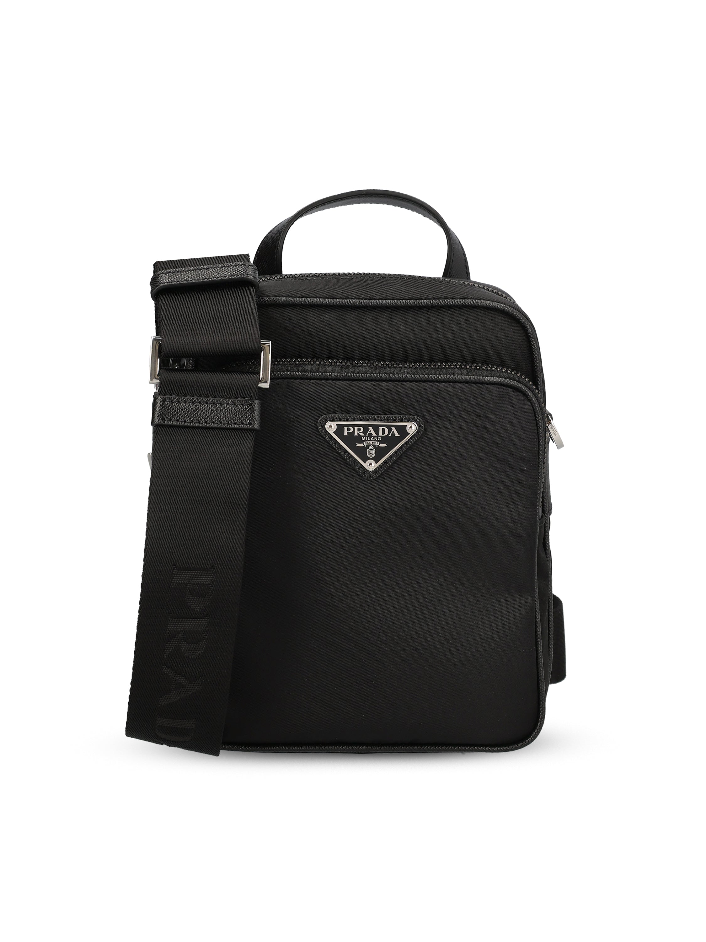 Prada Borsa realizzata in poliammide riciclata.