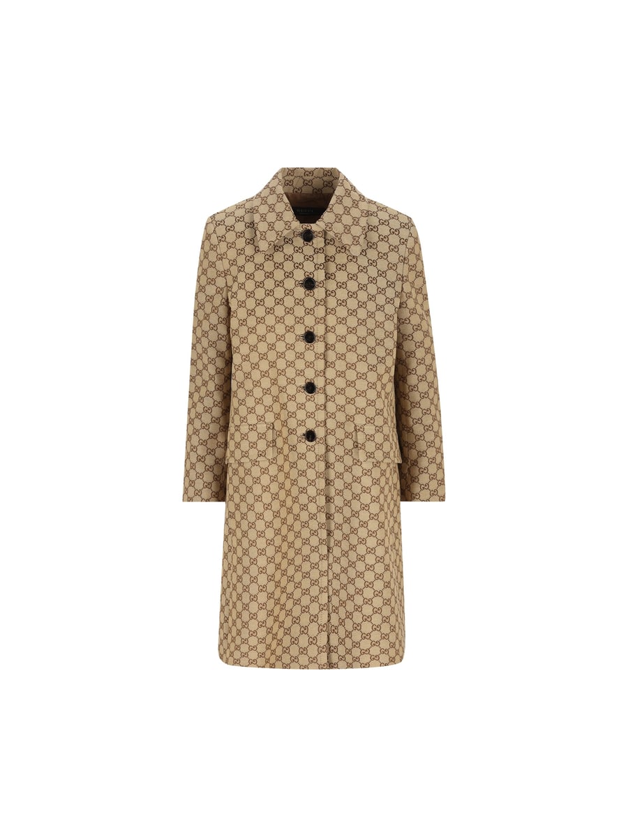 Gucci Cappotto realizzato in cotone e poliestere.
