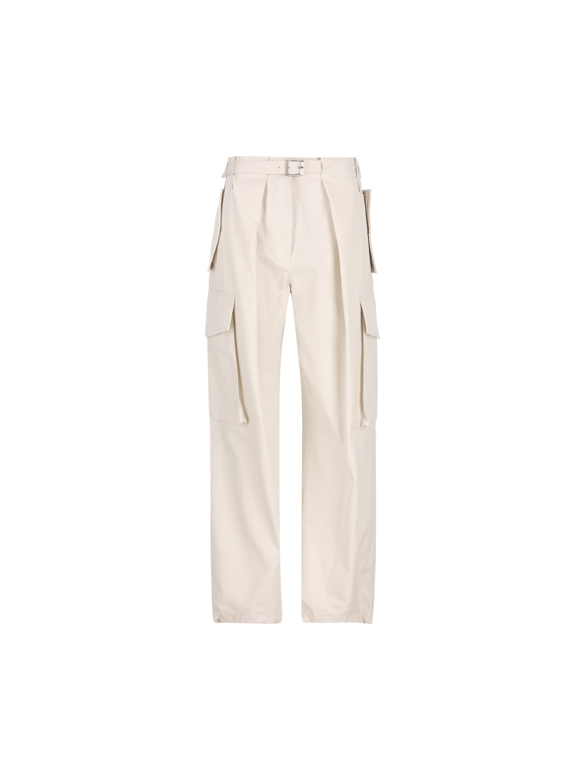 Loewe Pantaloni in gabardine leggera di cotone