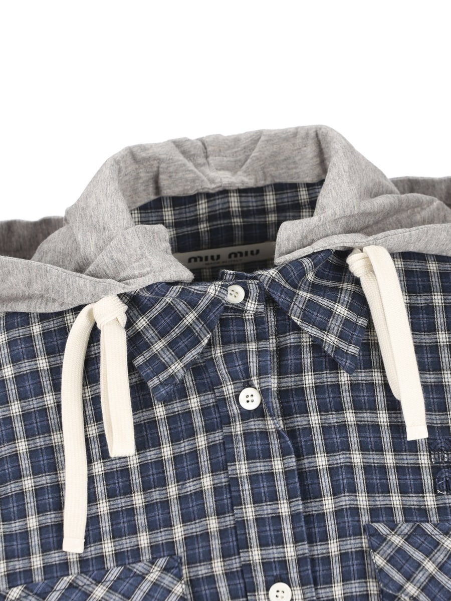 Miu Miu Camicia realizzata in cotone., view 3