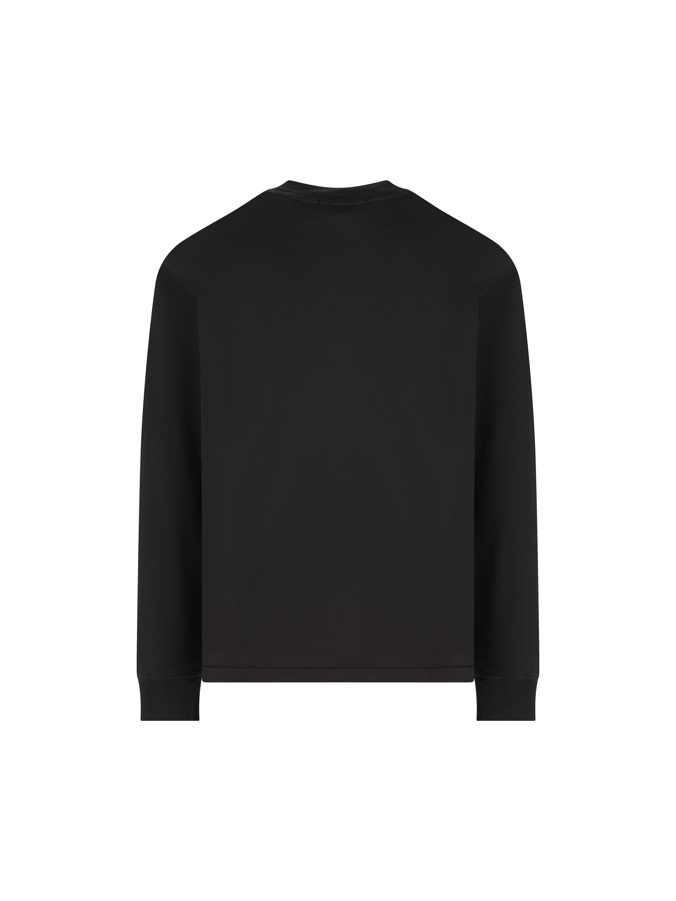 Stone Island T-shirt a manica lunga in jersey di cotone, view 2