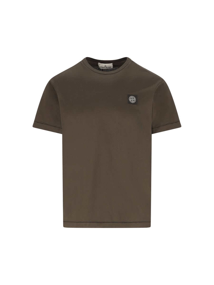 Stone Island T-shirt in cotone.