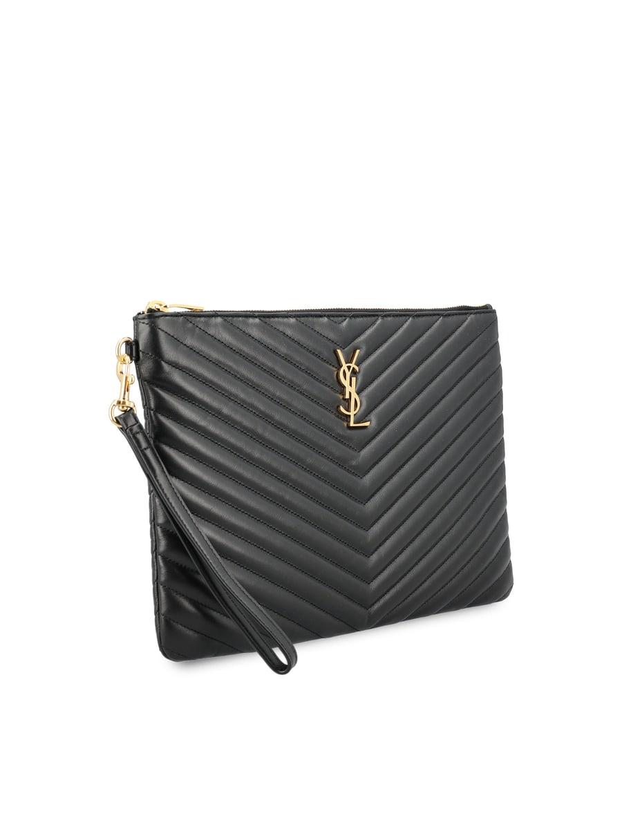 Saint Laurent Porta tablet in pelle., view 3