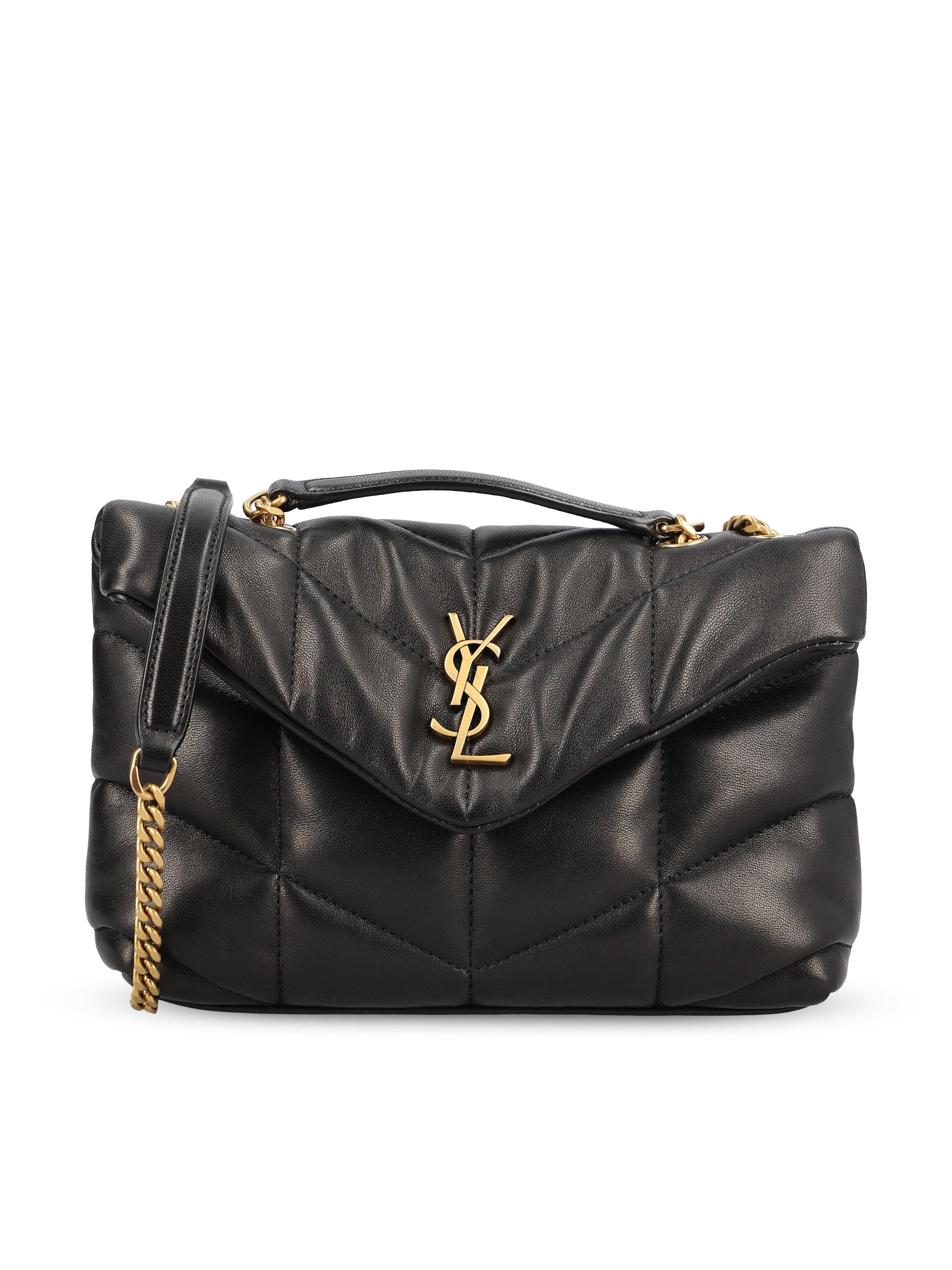 Saint Laurent Borsa realizzata in pelle di agnello.