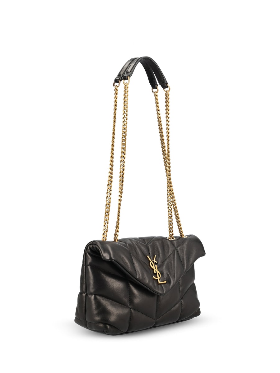 Saint Laurent Borsa realizzata in pelle di agnello., view 3