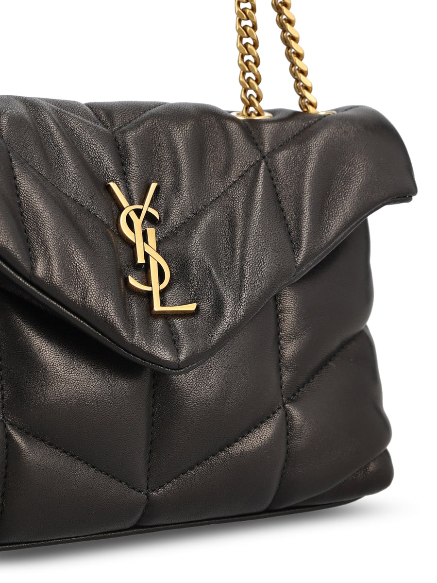 Saint Laurent Borsa realizzata in pelle di agnello., view 4