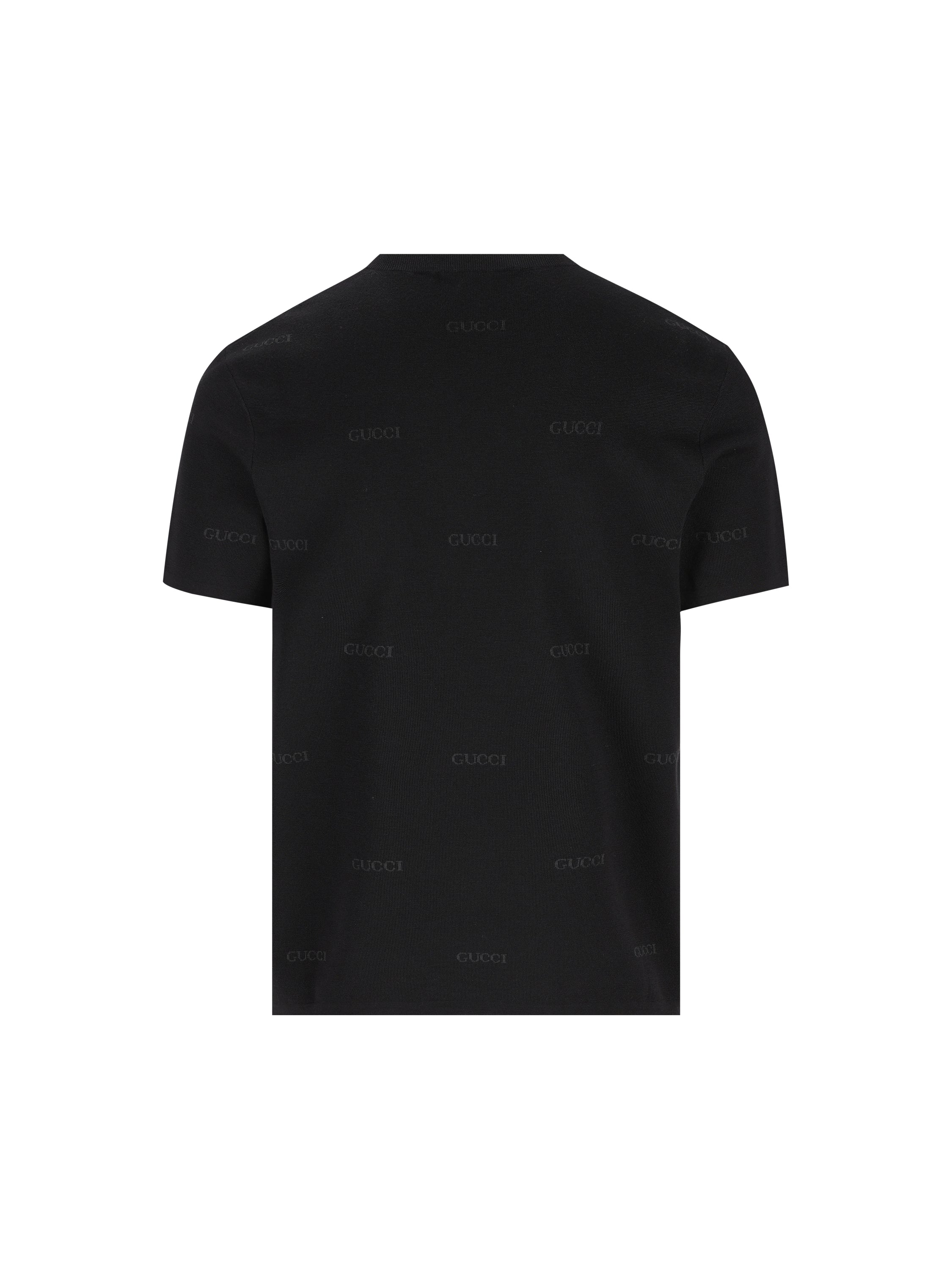 Gucci T-Shirt realizzata in lana e seta., view 2