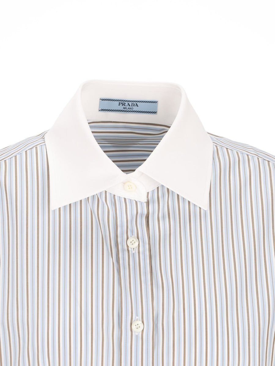 Prada Camicia realizzata in cotone., view 3