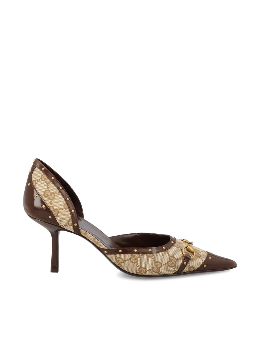 Gucci Décolleté realizzate in tessuto.