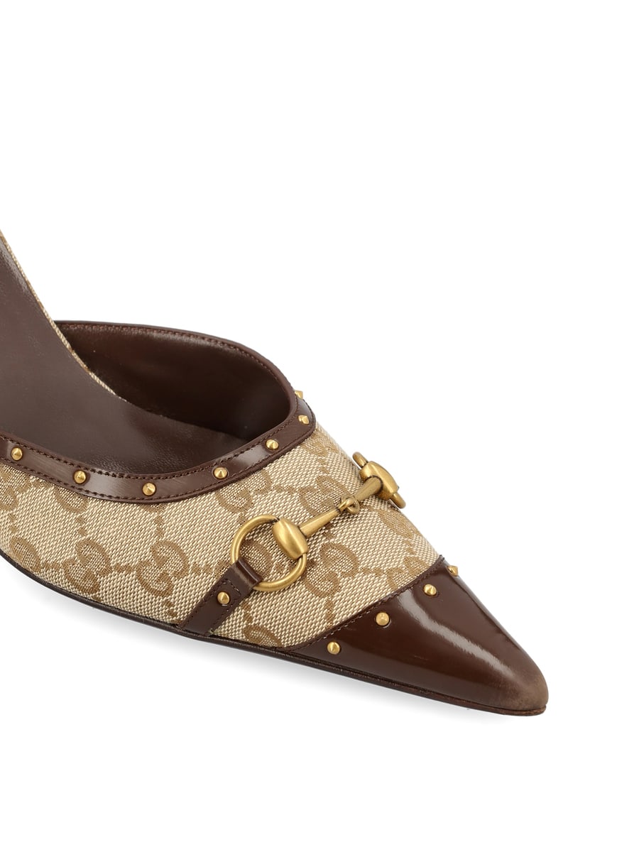 Gucci Décolleté realizzate in tessuto., view 4
