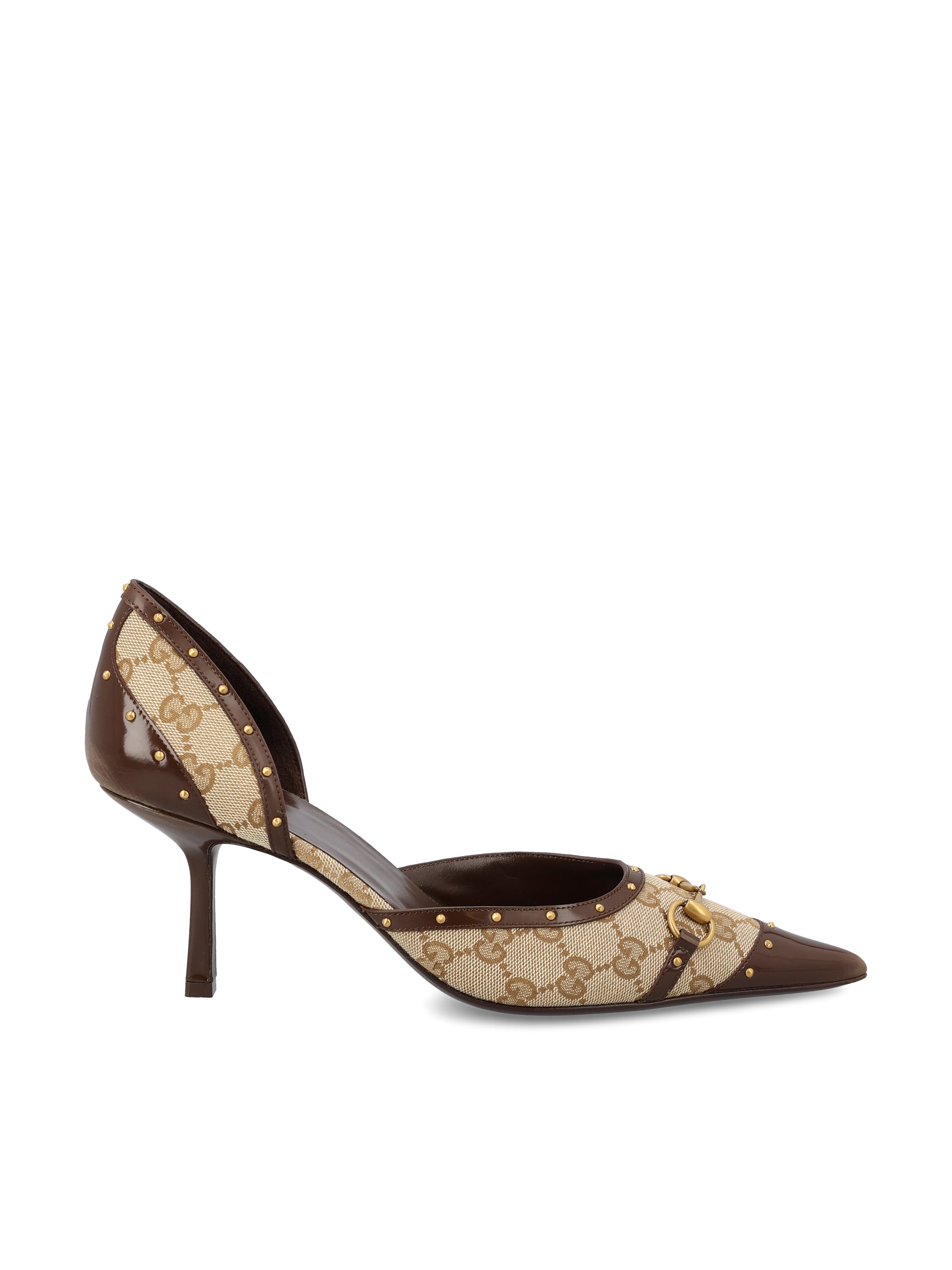 Gucci Décolleté realizzate in tessuto.