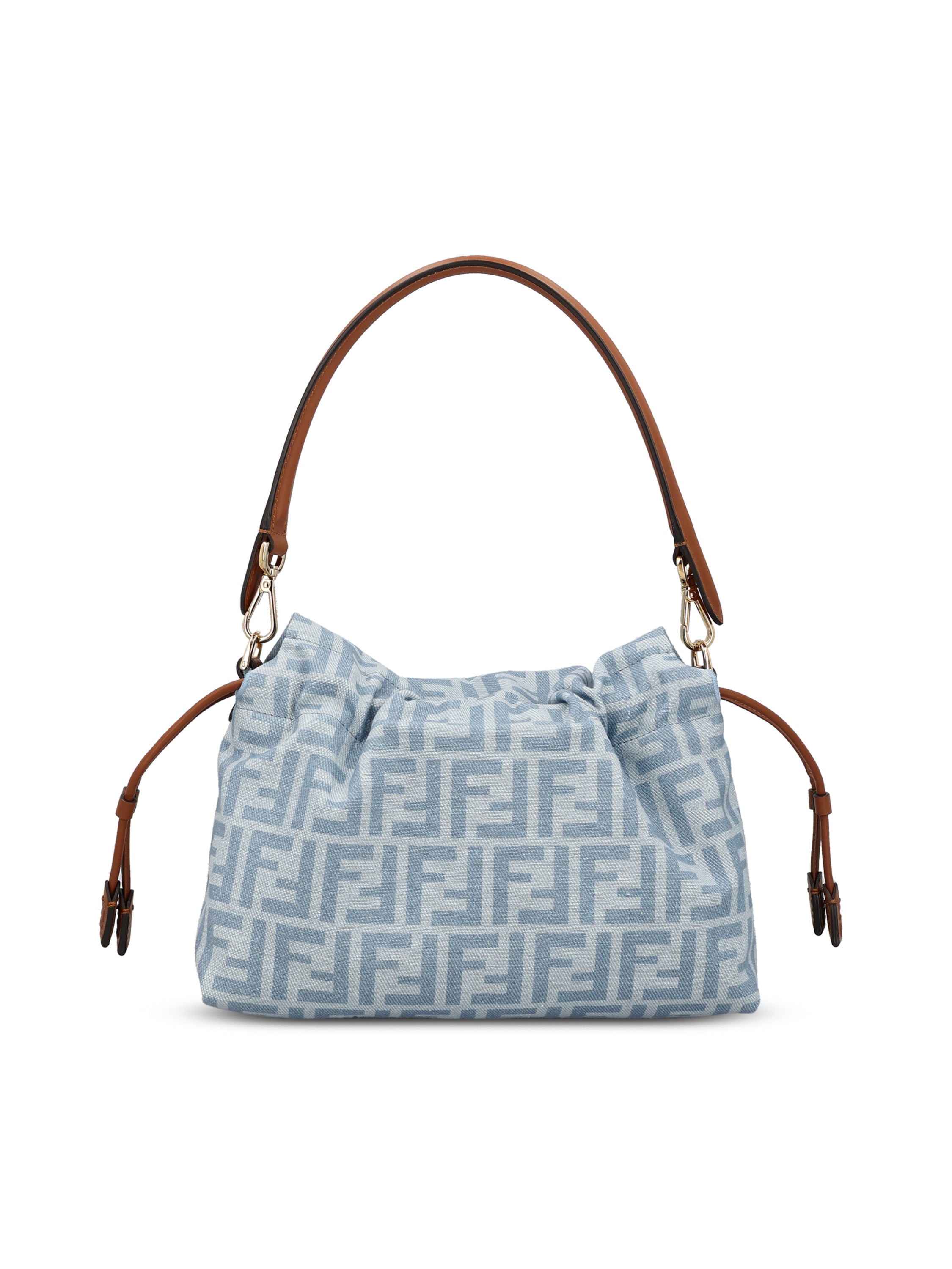 Fendi Borsa in denim FF, view 2