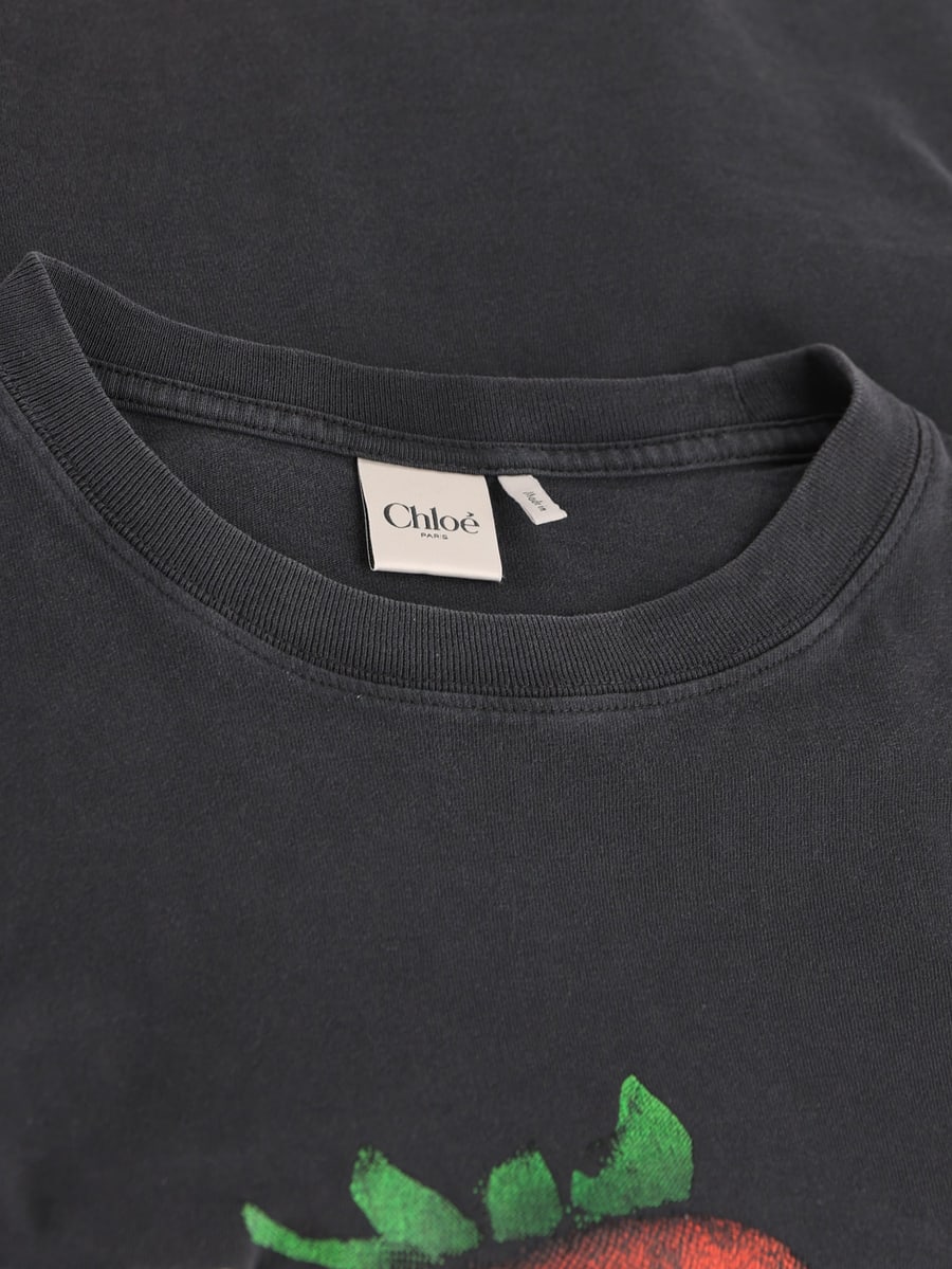 Chloé T-Shirt in cotone., view 4