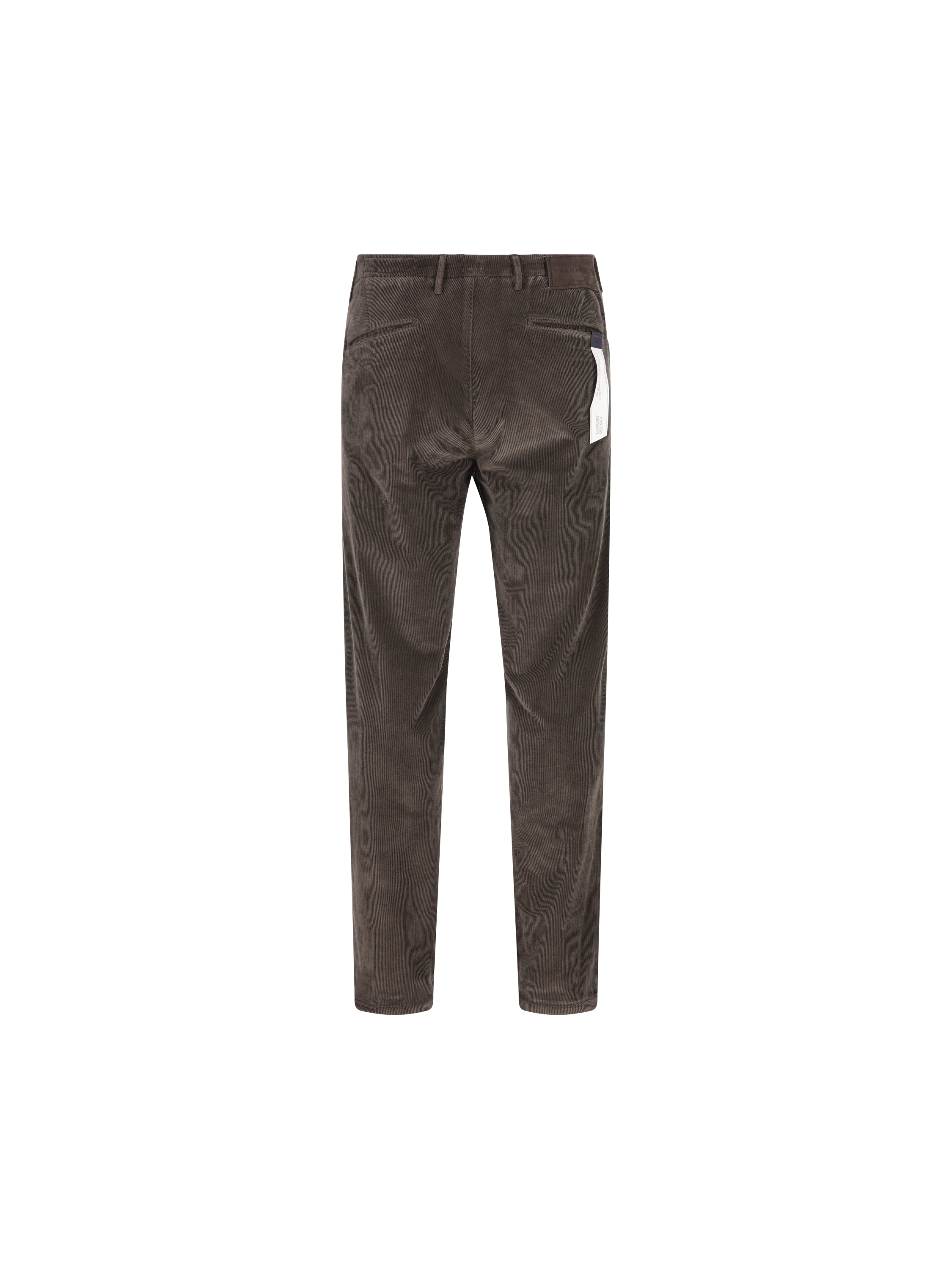 TRAMAROSSA Pantalone Luis realizzato in velluto., view 2