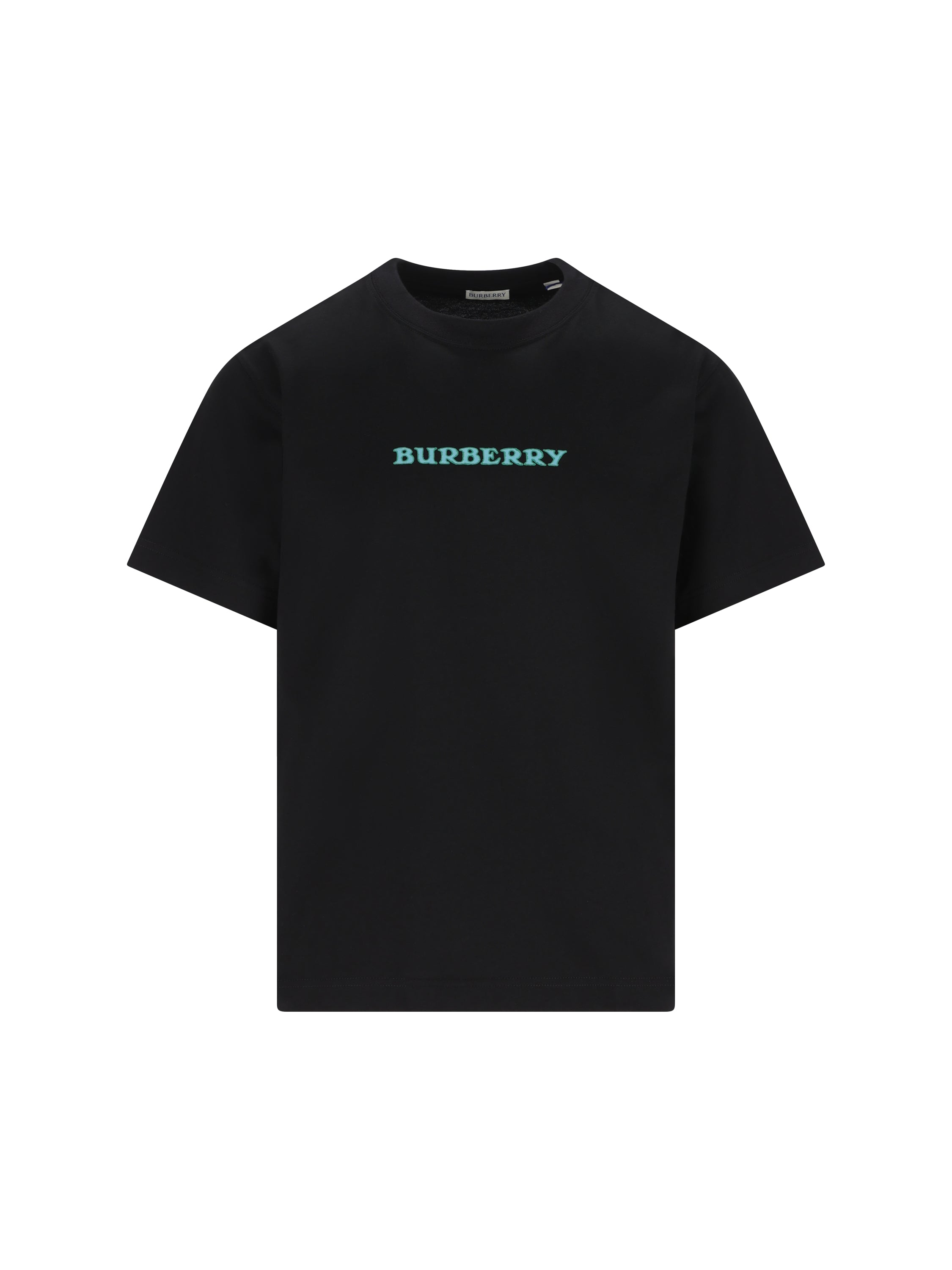 Burberry T-shirt girocollo in jersey di cotone.