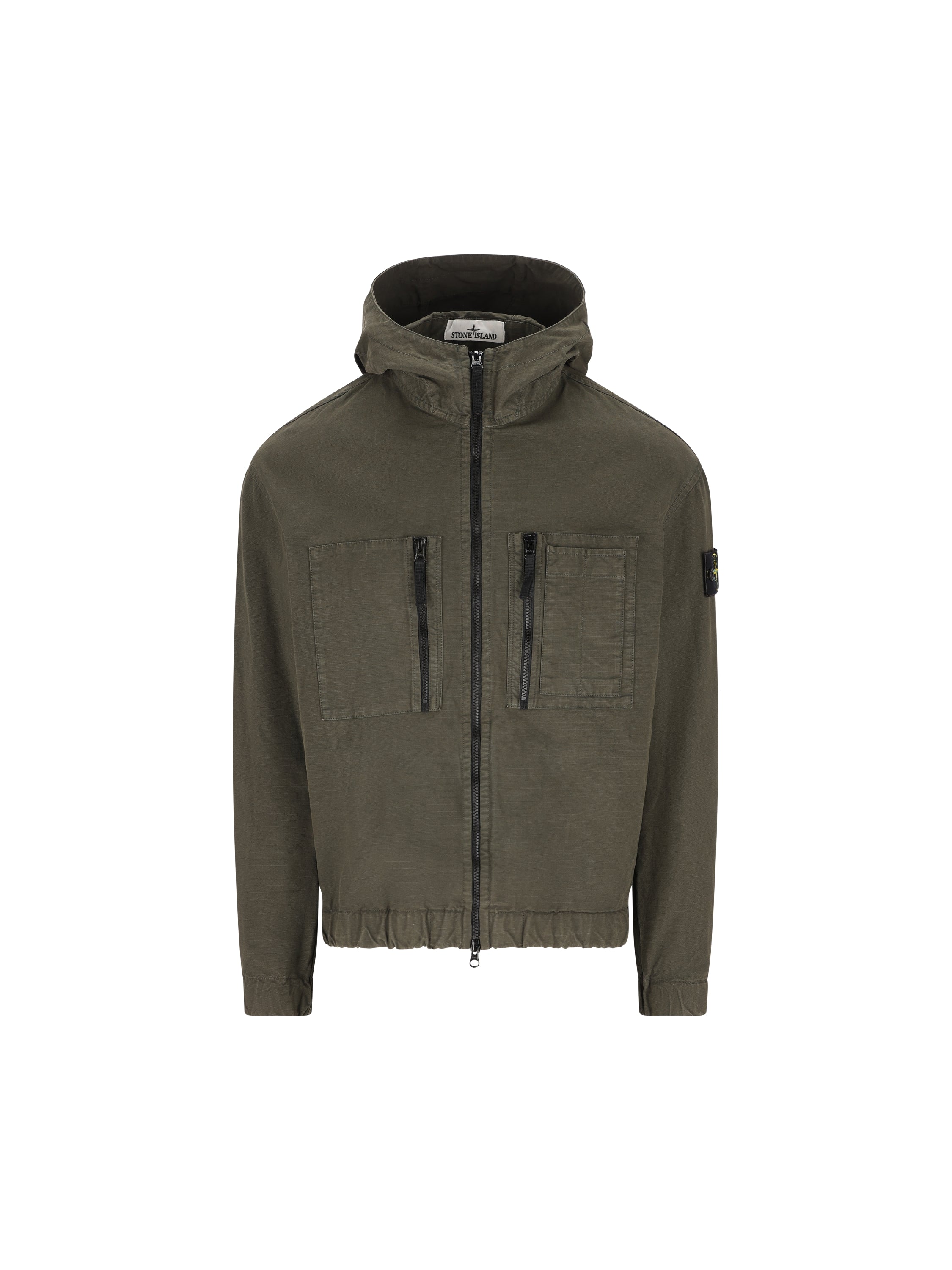 Stone Island Overshirt realizzata in cotone.
