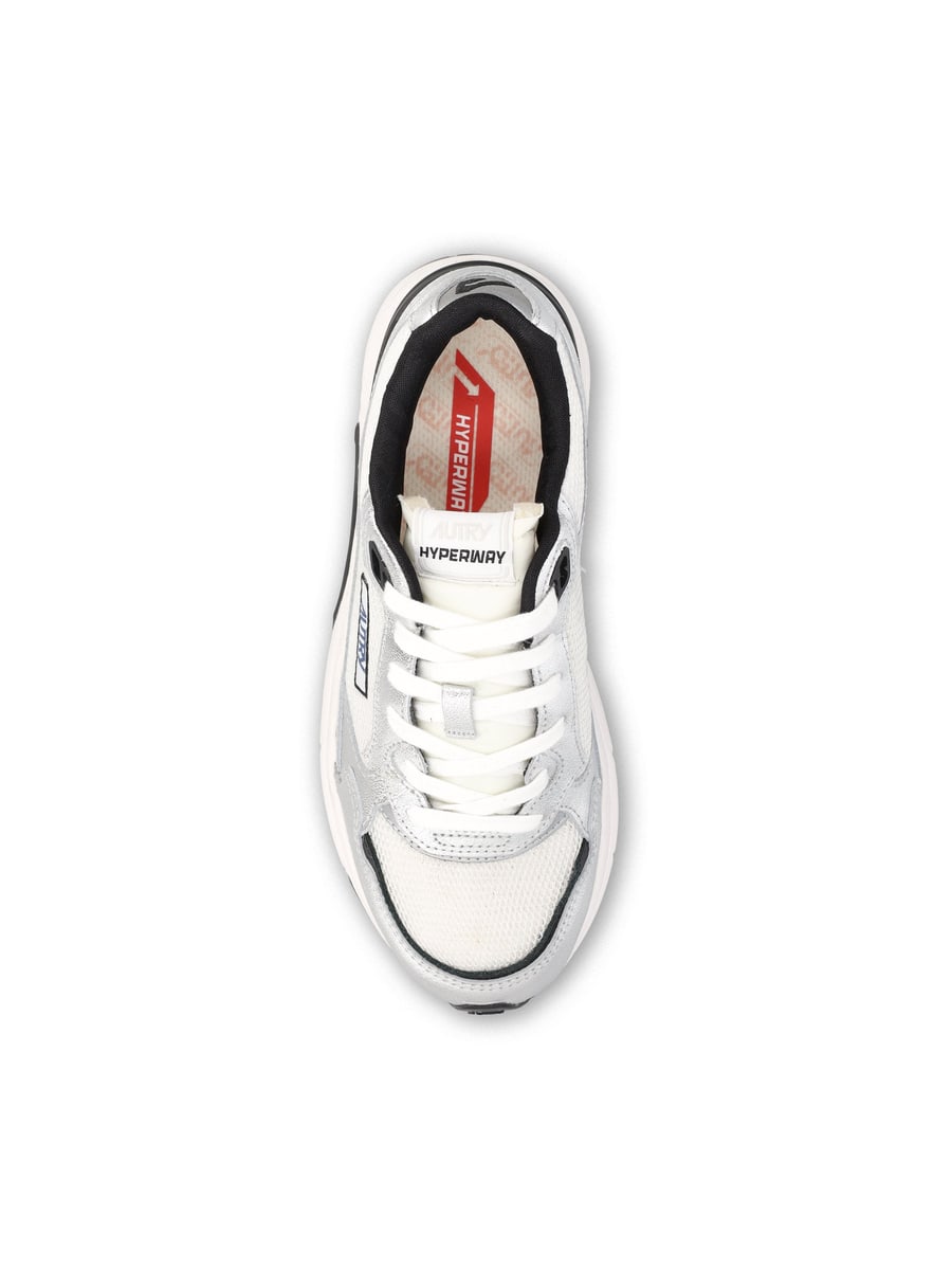 Autry Sneakers realizzate in pelle e mesh., view 4