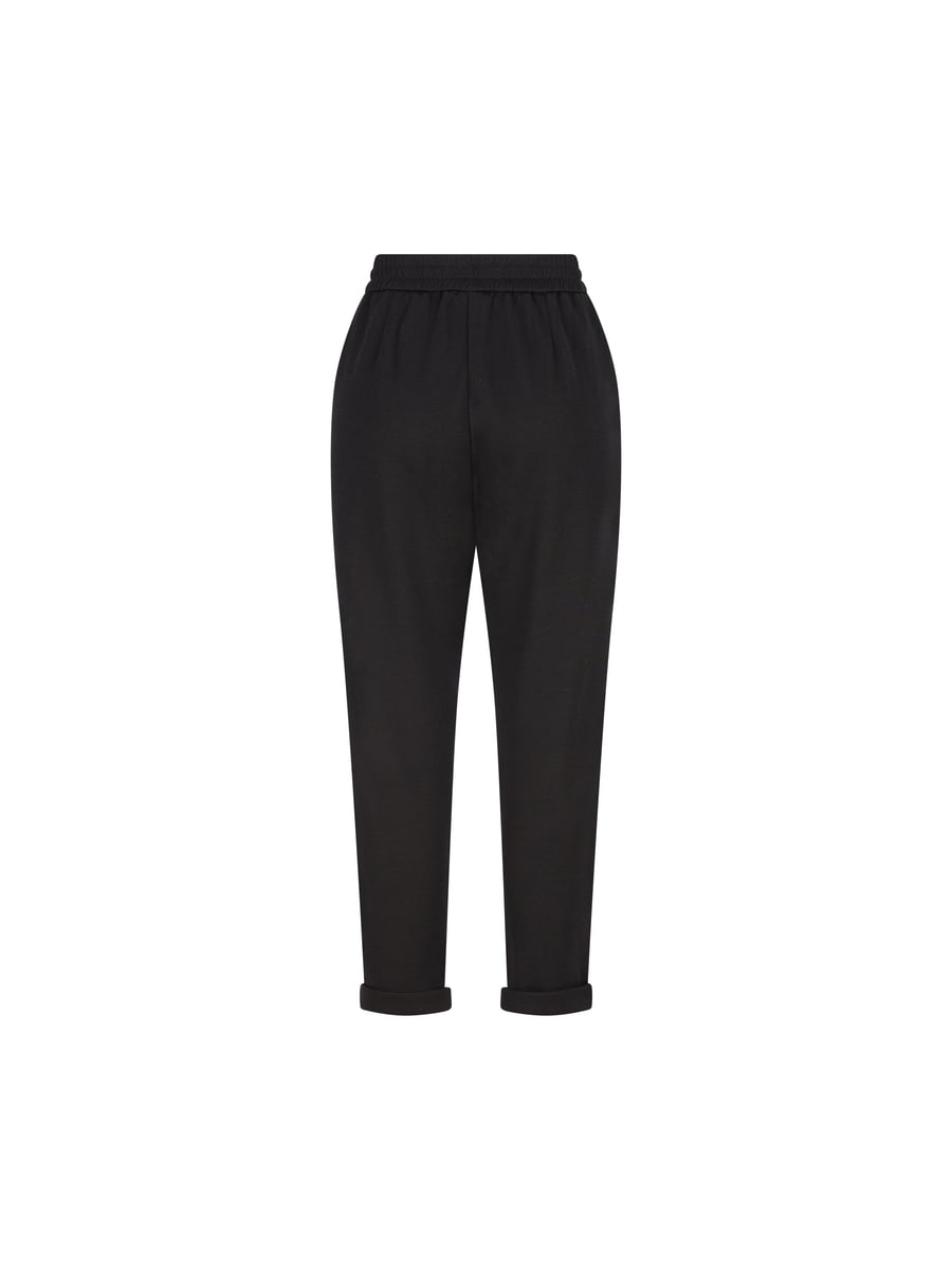 Brunello Cucinelli Pantaloni realizzati in cotone e seta., view 2