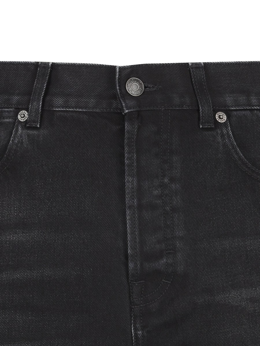 Gucci Pantalone realizzato in denim., view 3