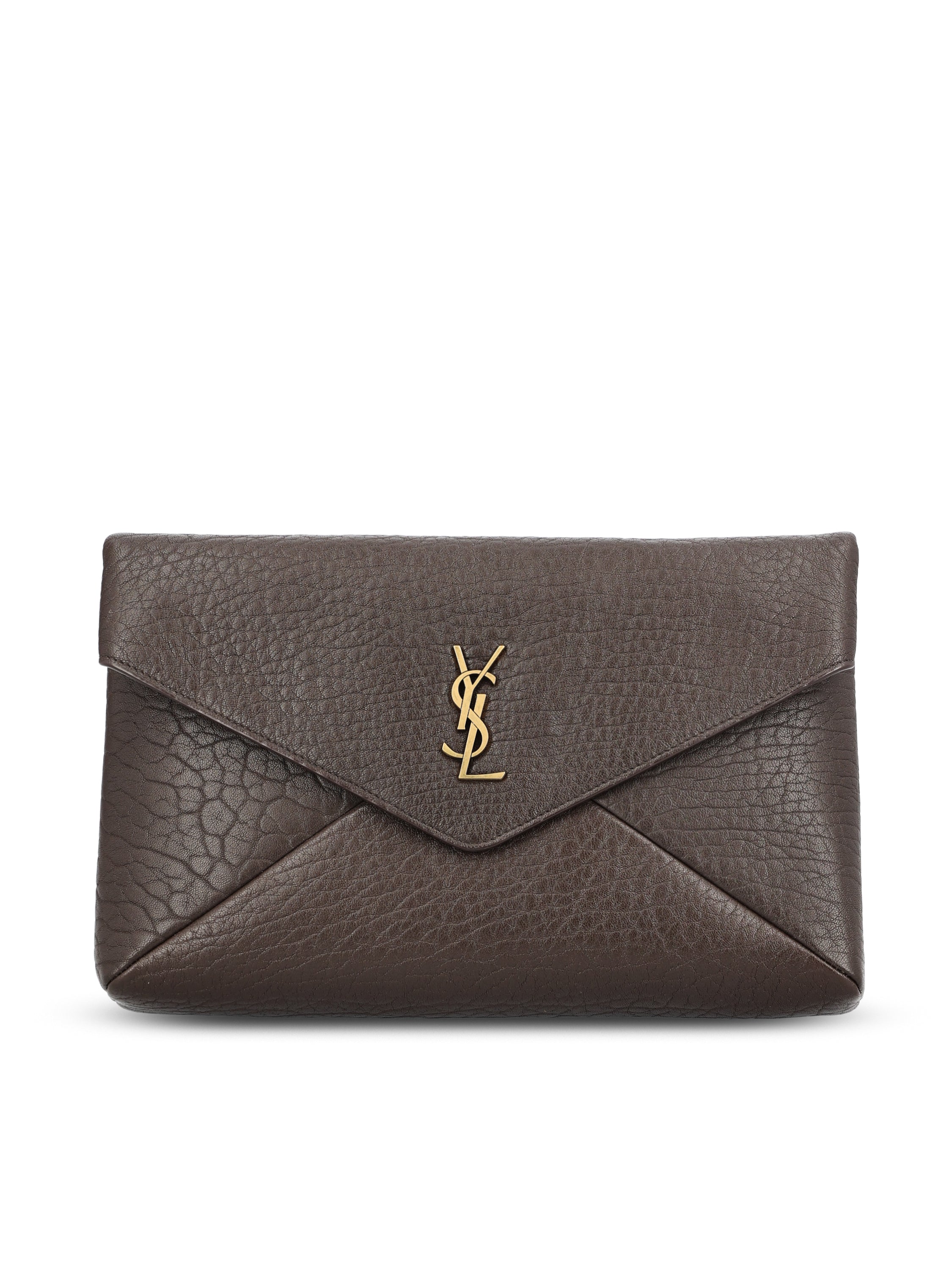 Saint Laurent Pochette realizzata in pelle.