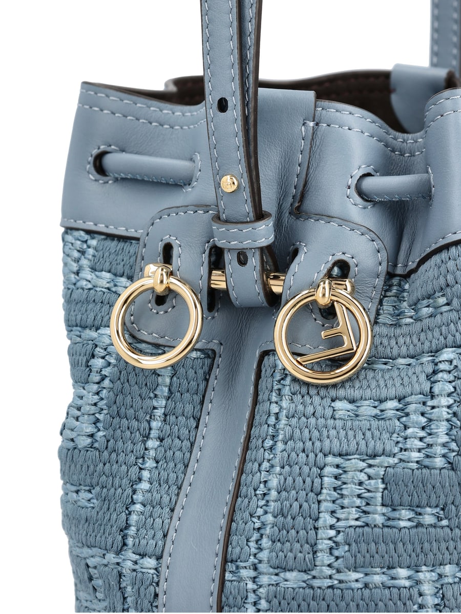 Fendi Borsa realizzata in cotone., view 4