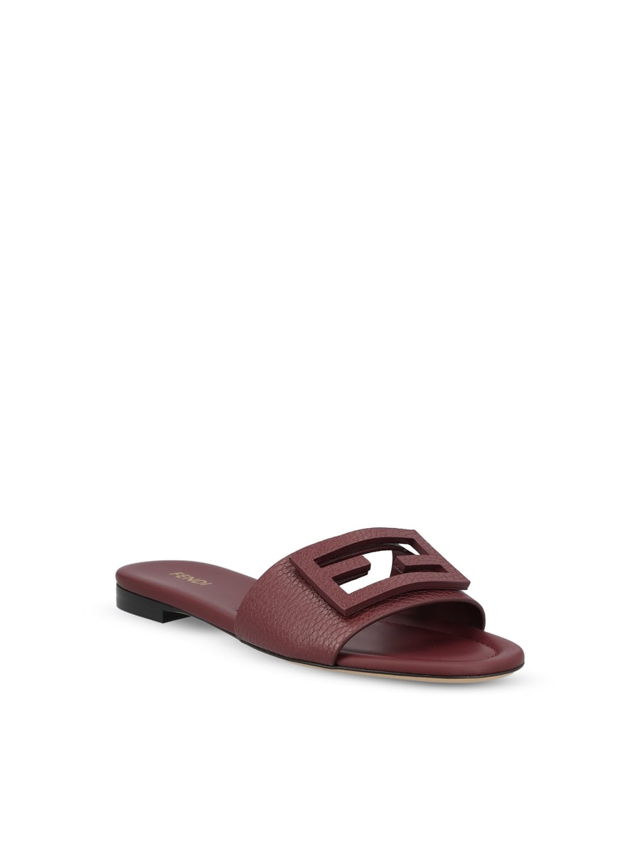 Fendi Slide in pelle, view 2