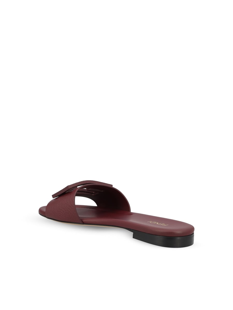 Fendi Slide in pelle, view 3