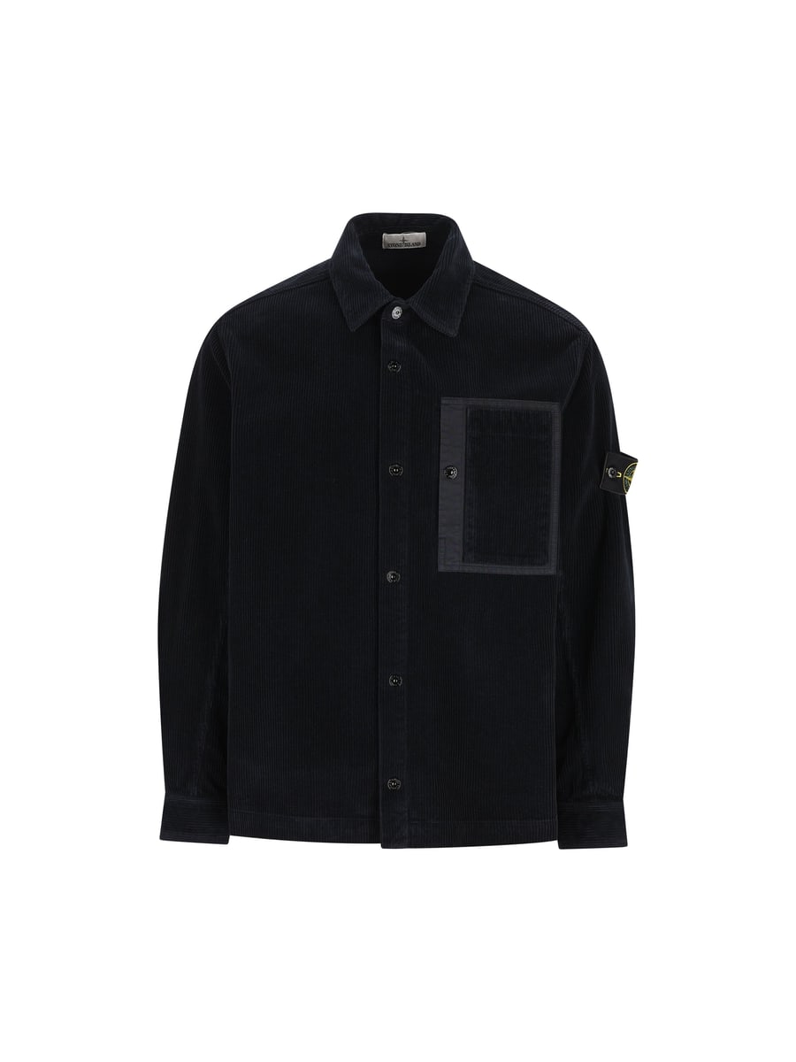 Stone Island Overshirt in cotone