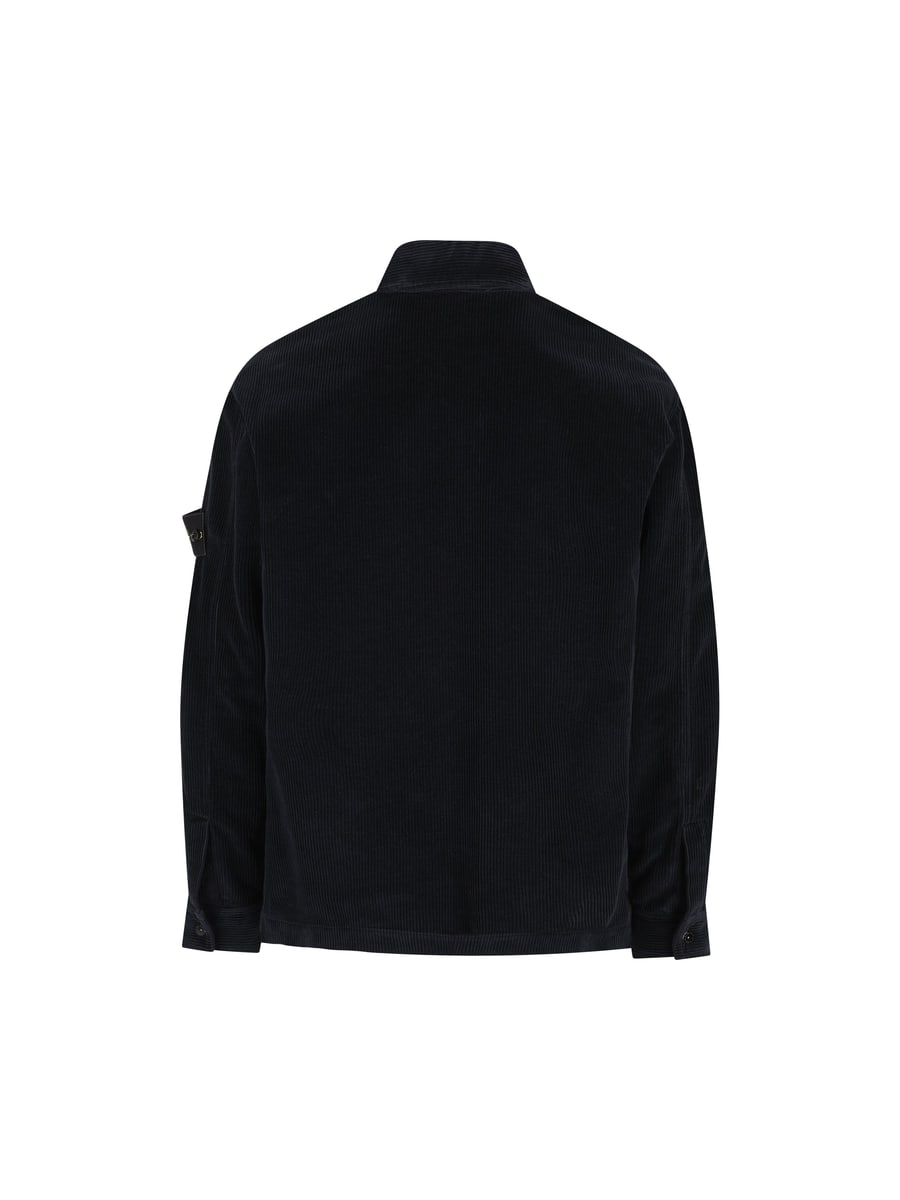 Stone Island Overshirt in cotone, view 2