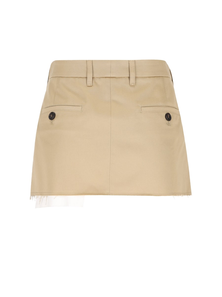 Miu Miu Gonna in cotone., view 2