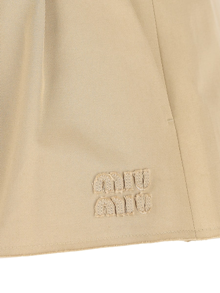 Miu Miu Gonna in cotone., view 3