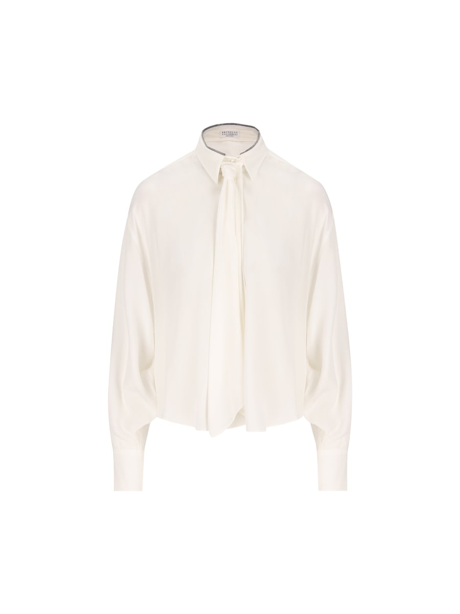 Brunello Cucinelli Camicia realizzata in seta.